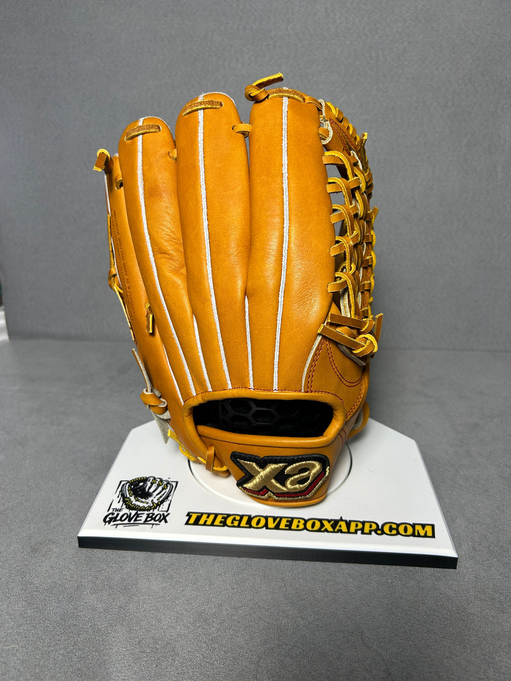 Xanax Xanapower BHG23BA1P Hardball Baseball Glove - Premium Japanese Steerhide, Size 8 (Pitcher/Infielder All-Round) - Yellow