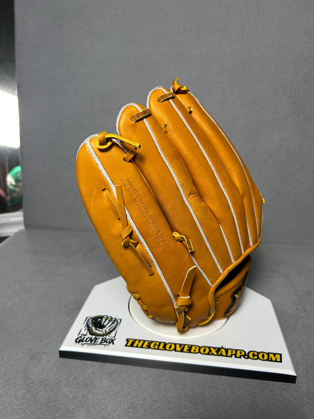 Xanax Xanapower BHG23BA1P Hardball Baseball Glove - Premium Japanese Steerhide, Size 8 (Pitcher/Infielder All-Round) - Yellow