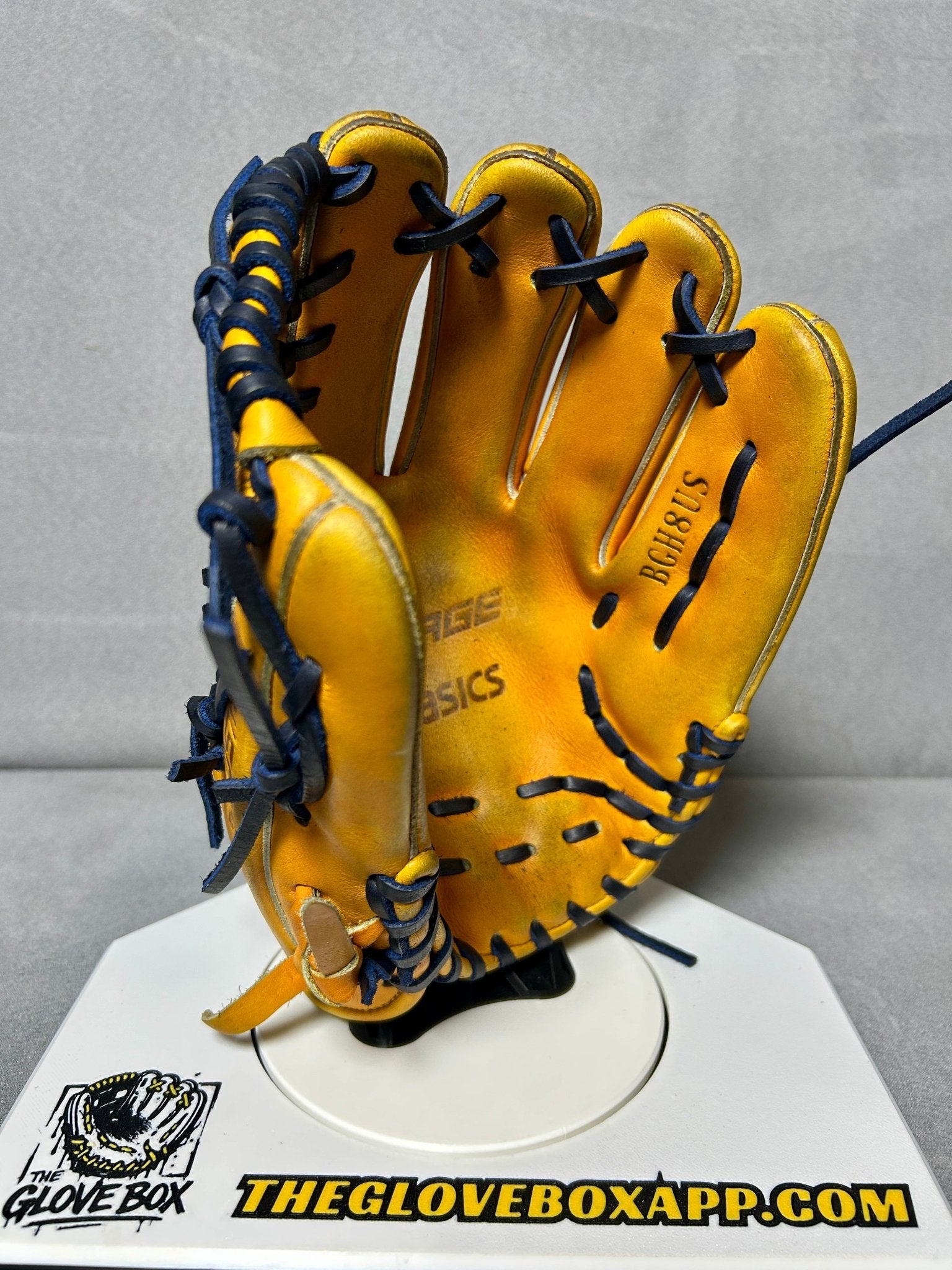 Asics BGH8US — Japan-Made Infielder's Glove with Unique Web (Pre-Owned, Reconditioned) - The Glove Box