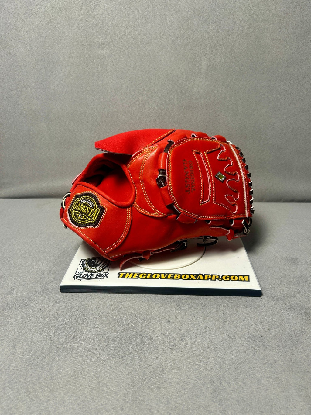 Original Gangsta Japanese Beef Leather Pitcher's Glove – Horizontal Model - The Glove Box