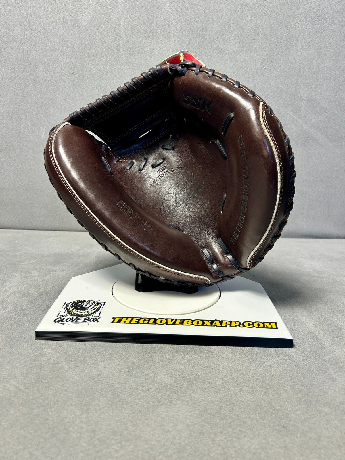 SSK PRM-48 Special Order Catcher’s Mitt | Made in Japan | Approx. 33" | RHT - The Glove Box