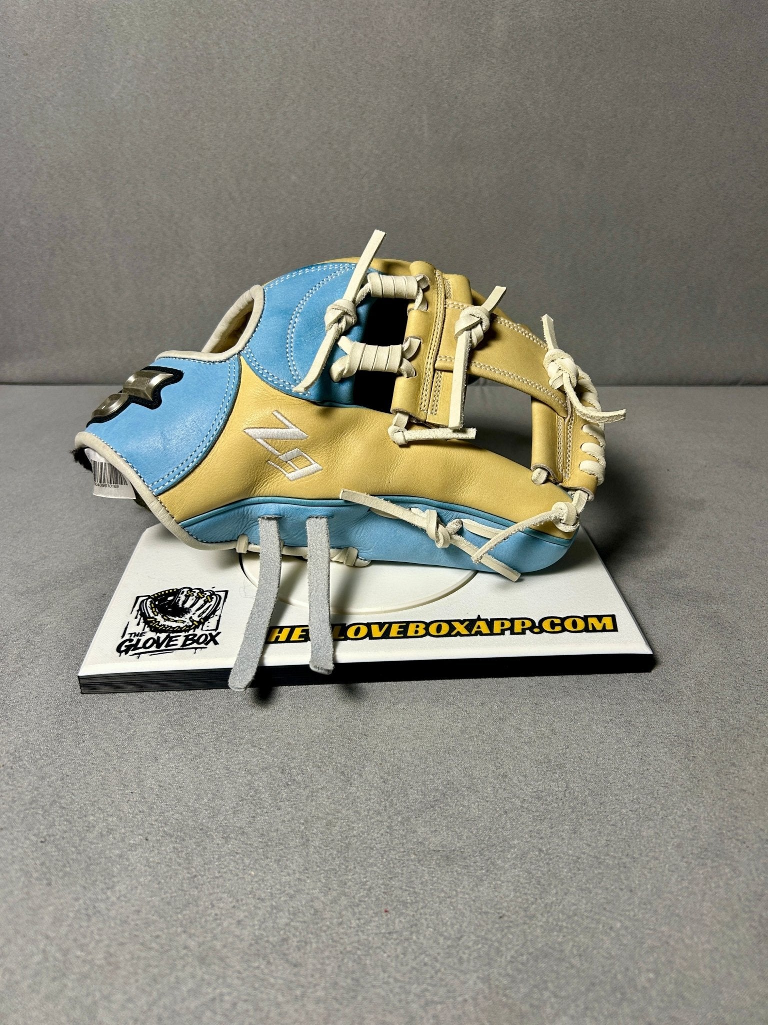 SSK Z9 Maestro 11.5" Infield Baseball Glove – Camel/Teal/White - The Glove Box